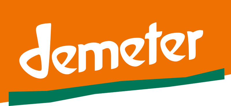 Logo certyfikatu Demeter