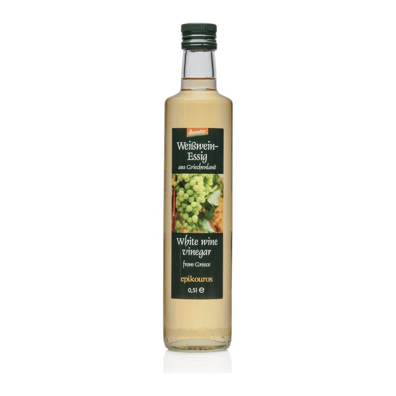 Epikouros winny ocet balsamiczny biały 500ml BIO Demeter