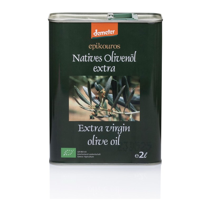 Epikouros oliwa extra virgin Kalamata 2L BIO Demeter